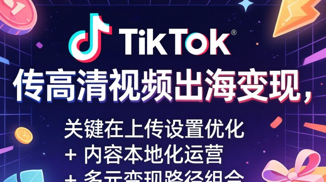 TikTok高清视频上传出海变现全流程