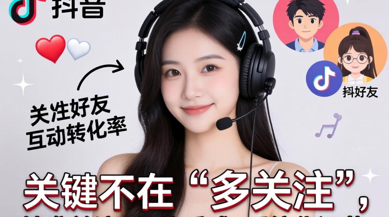 抖音主播如何高效关注好友并提升互动率