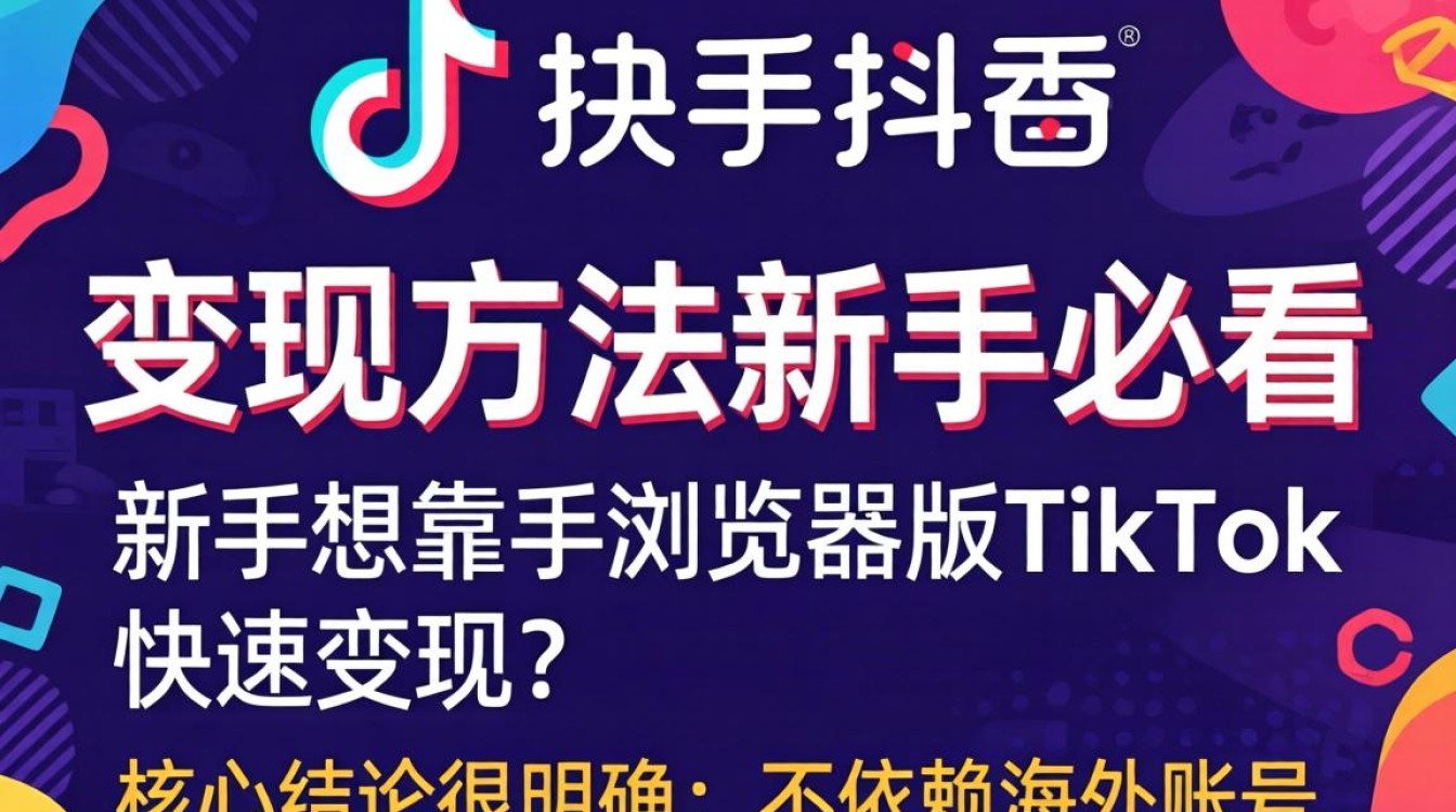 快手浏览器版TikTok怎么变现?新手必看的TikTok浏览器版变现方法 新手必看的TikTok浏览器版变现方法