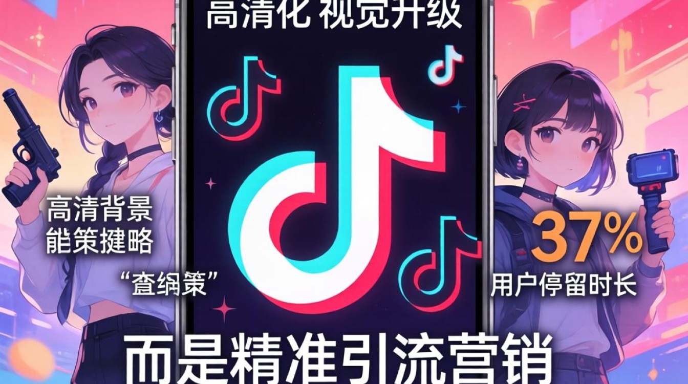 抖音背景高清设置技巧与精准引流营销策略