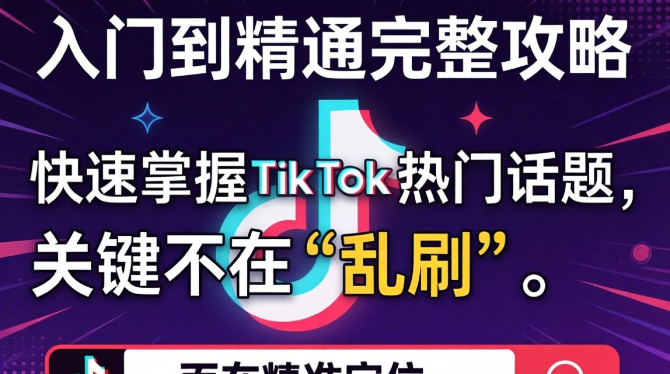 TikTok 在哪里搜索话题?TikTok话题搜索方法、技巧与完整攻略 TikTok 在哪里搜索话题