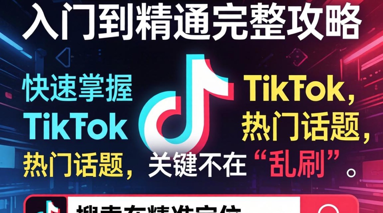 TikTok 在哪里搜索话题?TikTok话题搜索方法、技巧与完整攻略 TikTok 在哪里搜索话题