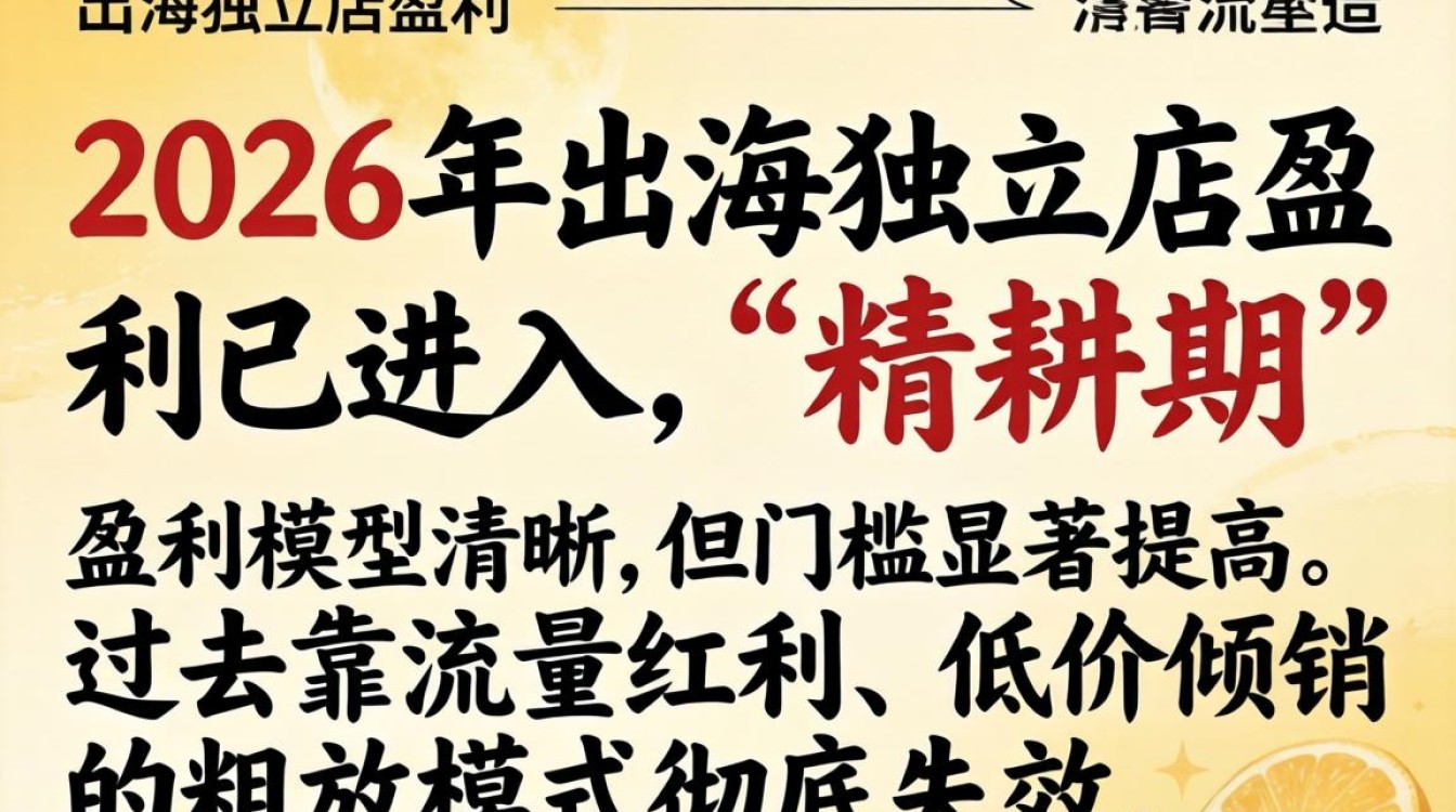 出海独立站怎么赚钱?2026年独立站出海盈利模式与实操指南 2026年独立站出海盈利模式与实操指南