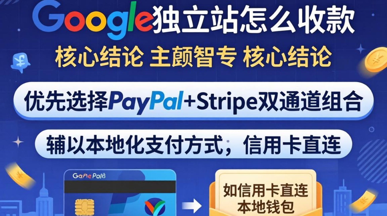 谷歌独立站收款方式有哪些