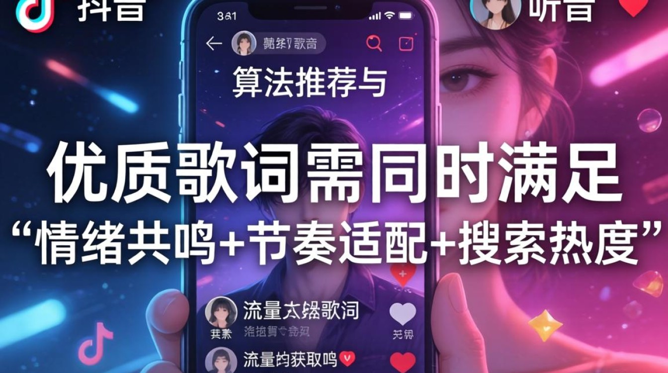 抖音热门歌词推荐算法如何提升流量