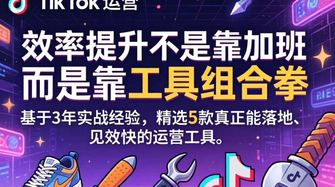 海外版TikTok老外常用运营工具推荐