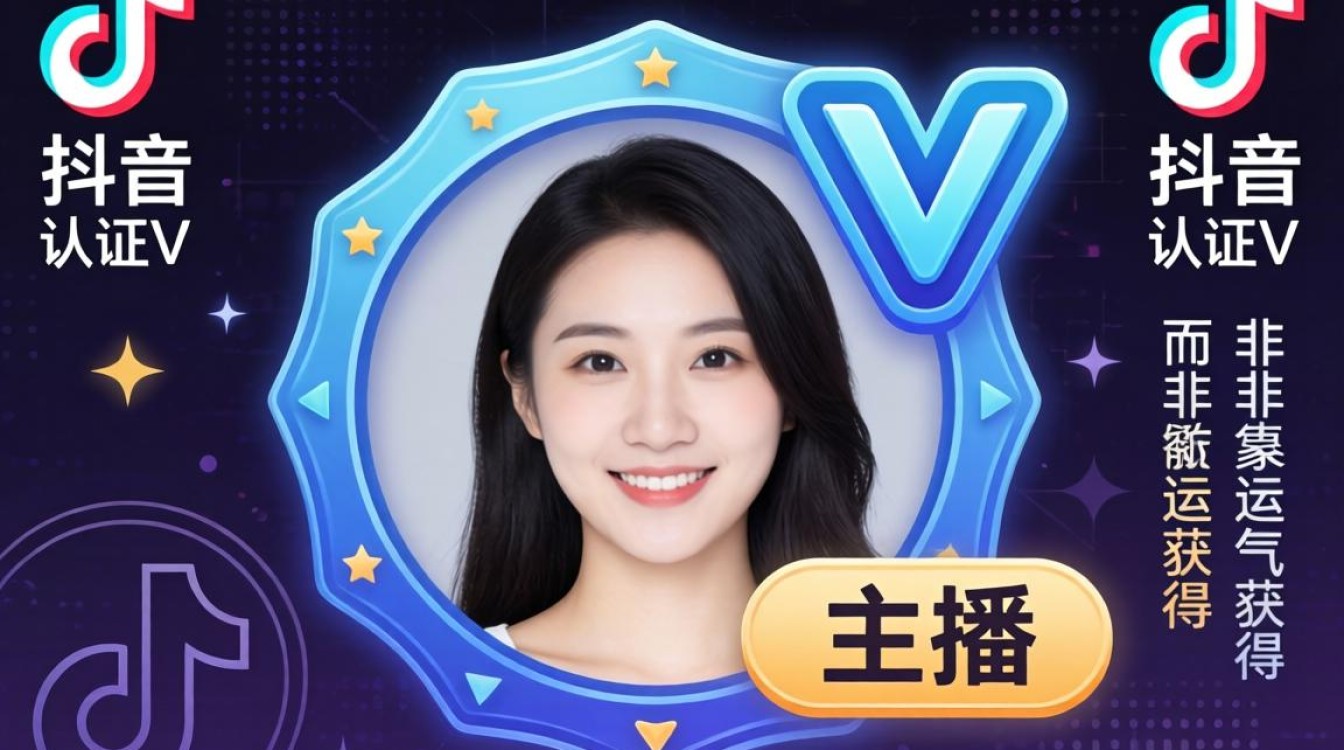 抖音主播认证标志图获取方法及爆款案例解析