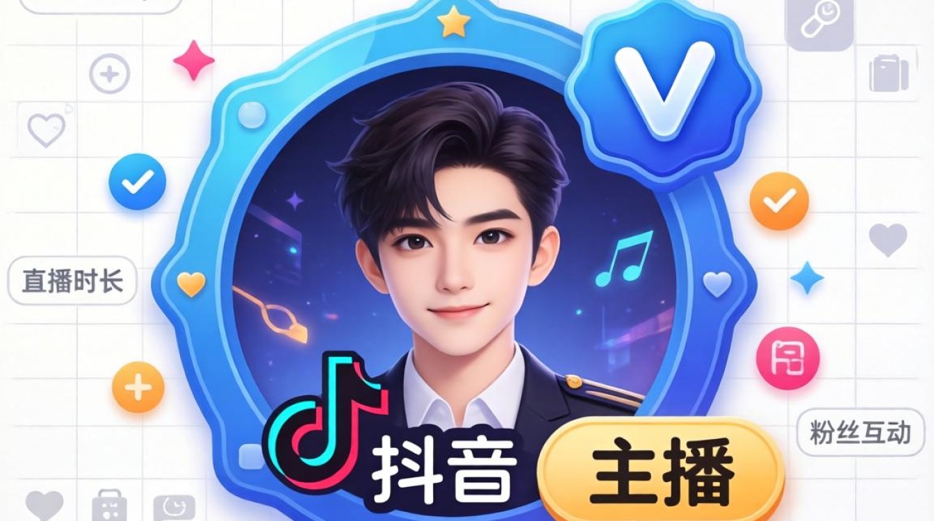 抖音主播认证标志图获取方法及爆款案例解析