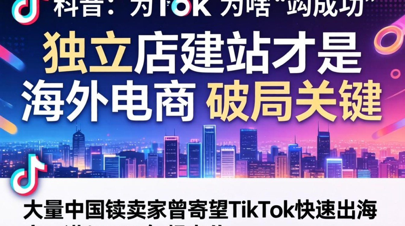 TikTok为何在海外电商难以成功?独立站建站海外电商指南 TikTok为何在海外电商难以成功