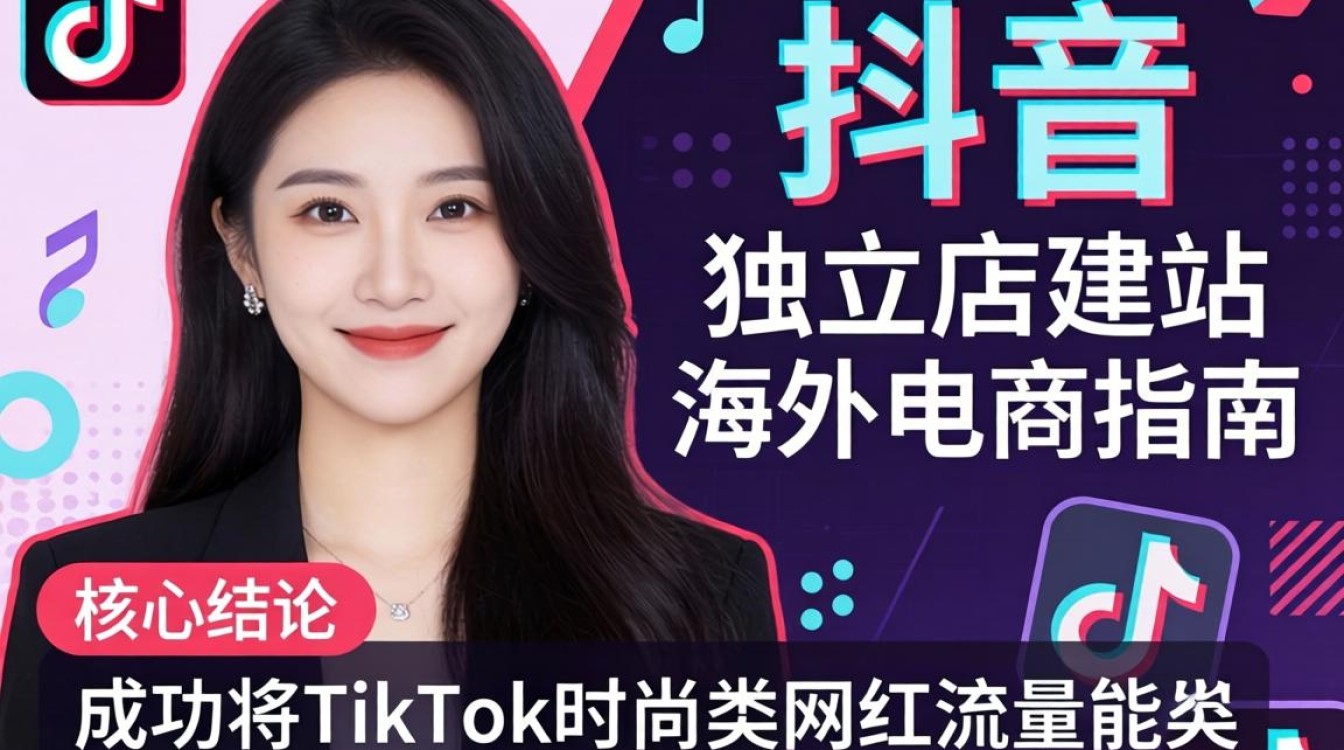 TikTok时尚类网红怎么做独立站
