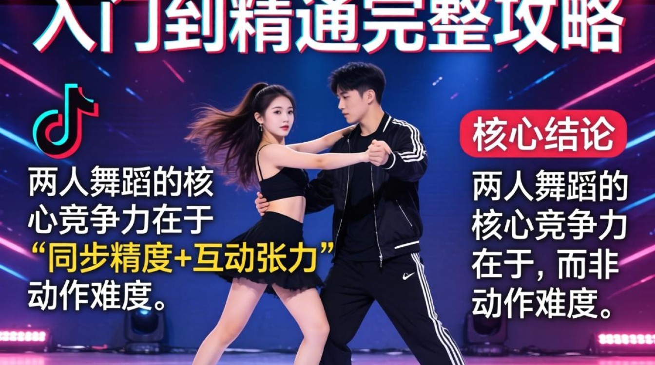 TikTok两人舞蹈怎么练