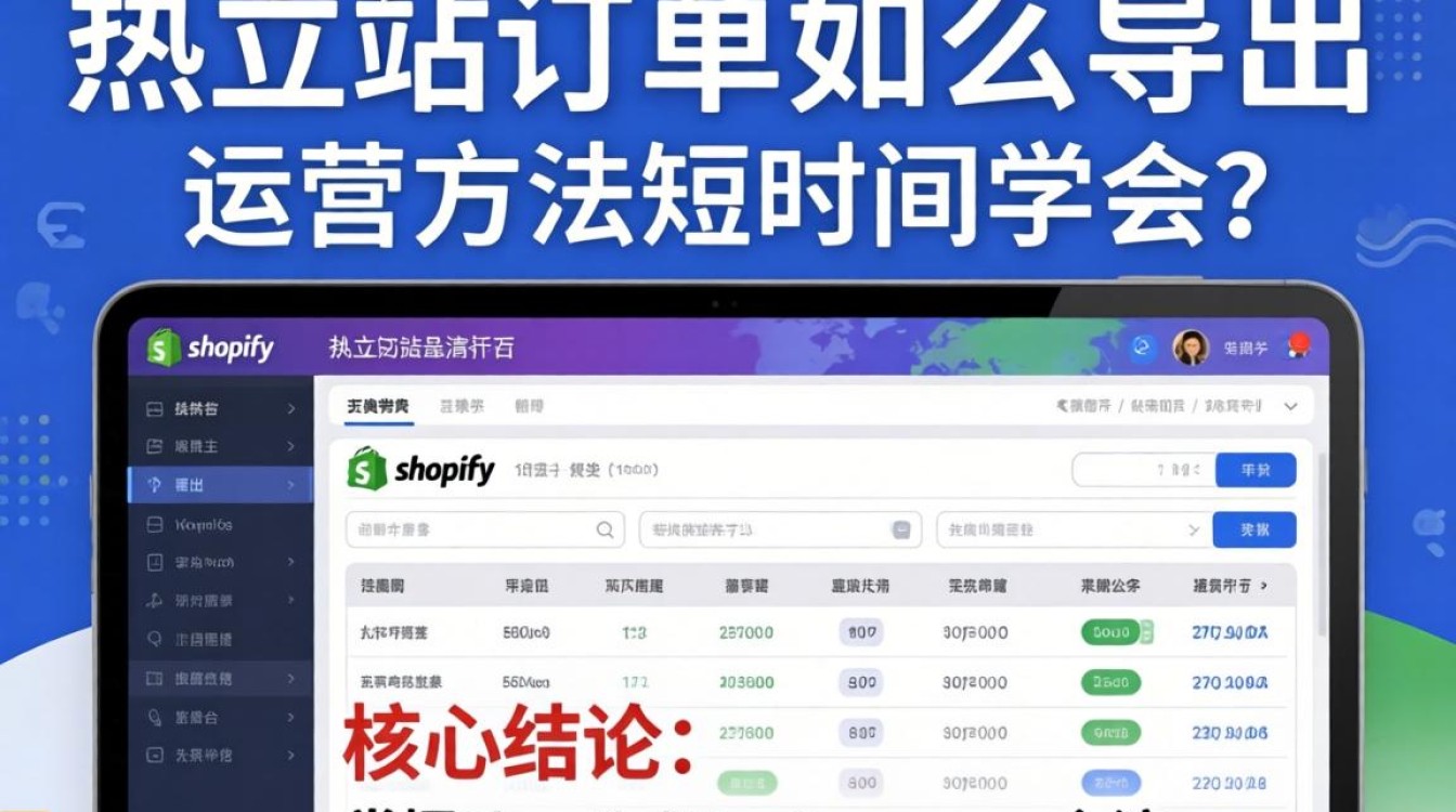 独立站订单怎么导出?独立站订单导出方法+运营技巧快速上手 独立站订单怎么导出