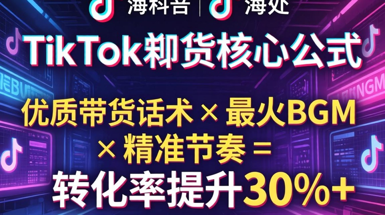 海外TikTok带货话术怎么写