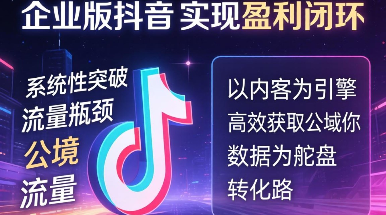 企业抖音公域流量变现方法
