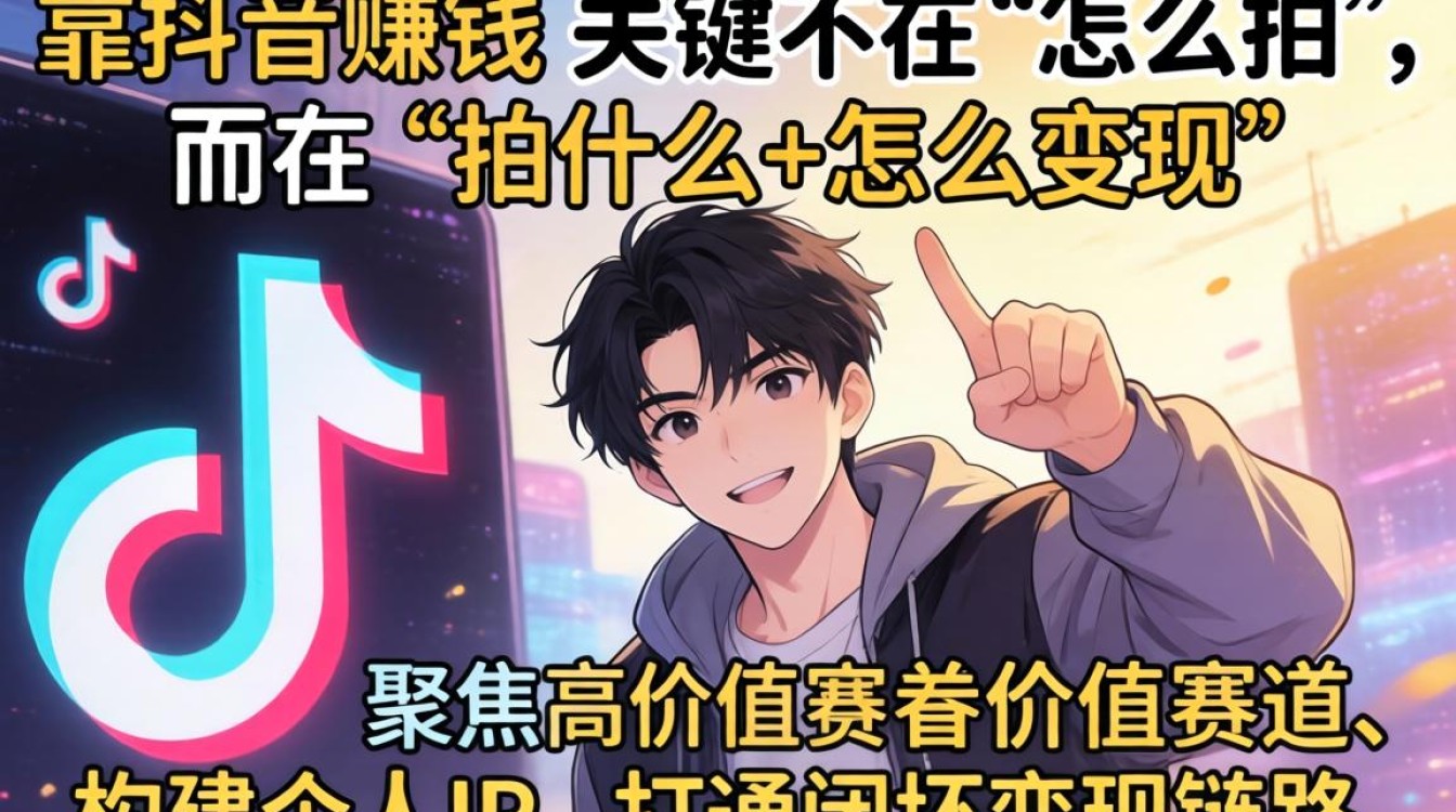 抖音男生变现模式与盈利方向有哪些