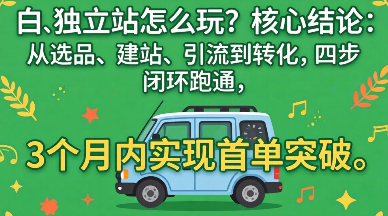 独立站运营从0到1全流程指南