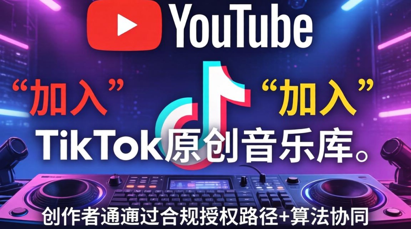 YouTube怎么加入TikTok原创音乐