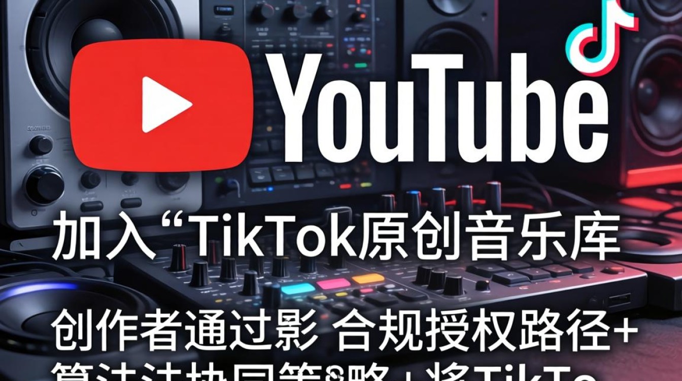 YouTube怎么加入TikTok原创音乐