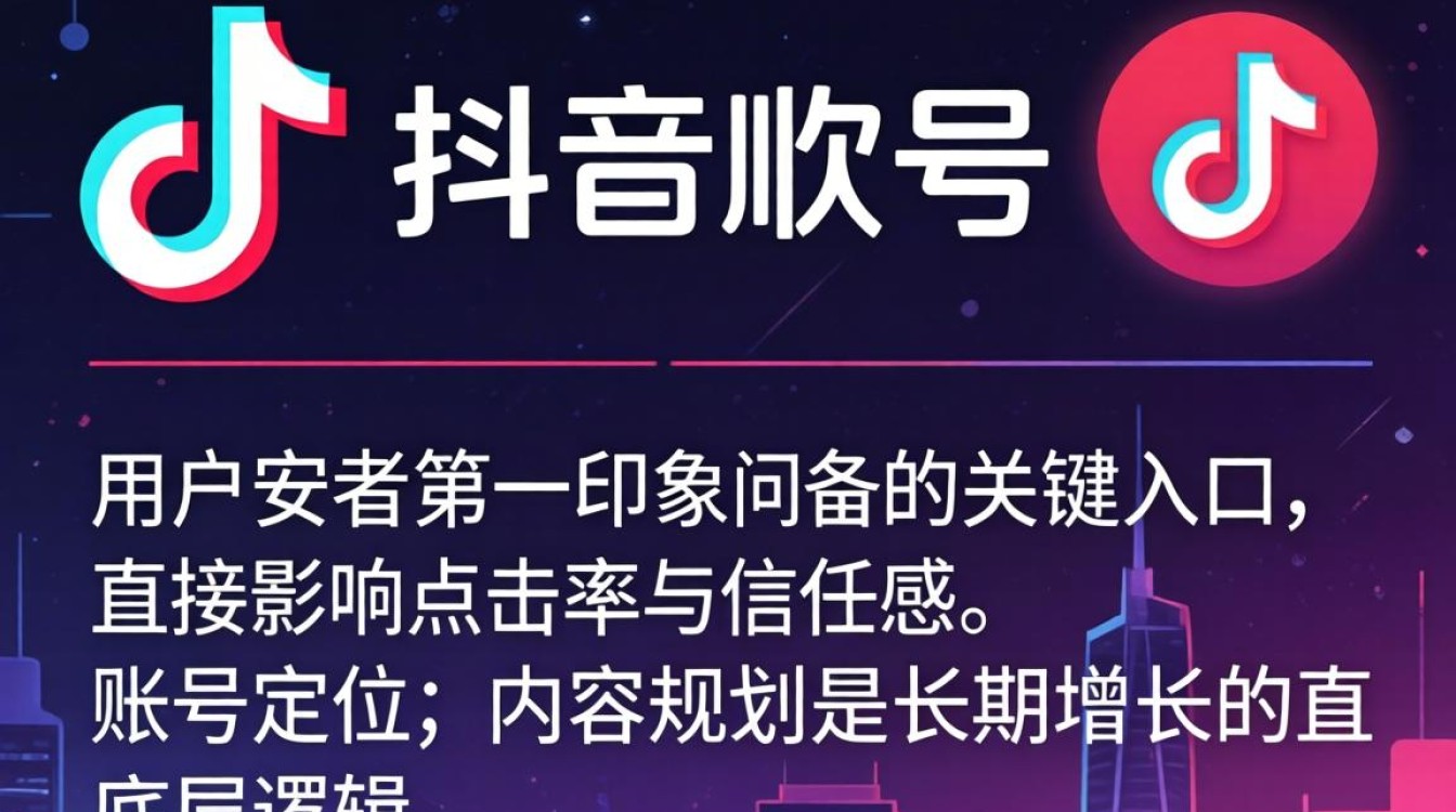 抖音账号定位与内容规划怎么做