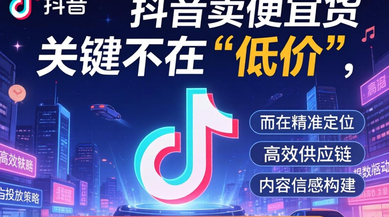 抖音卖便宜货的店铺运营与推广技巧