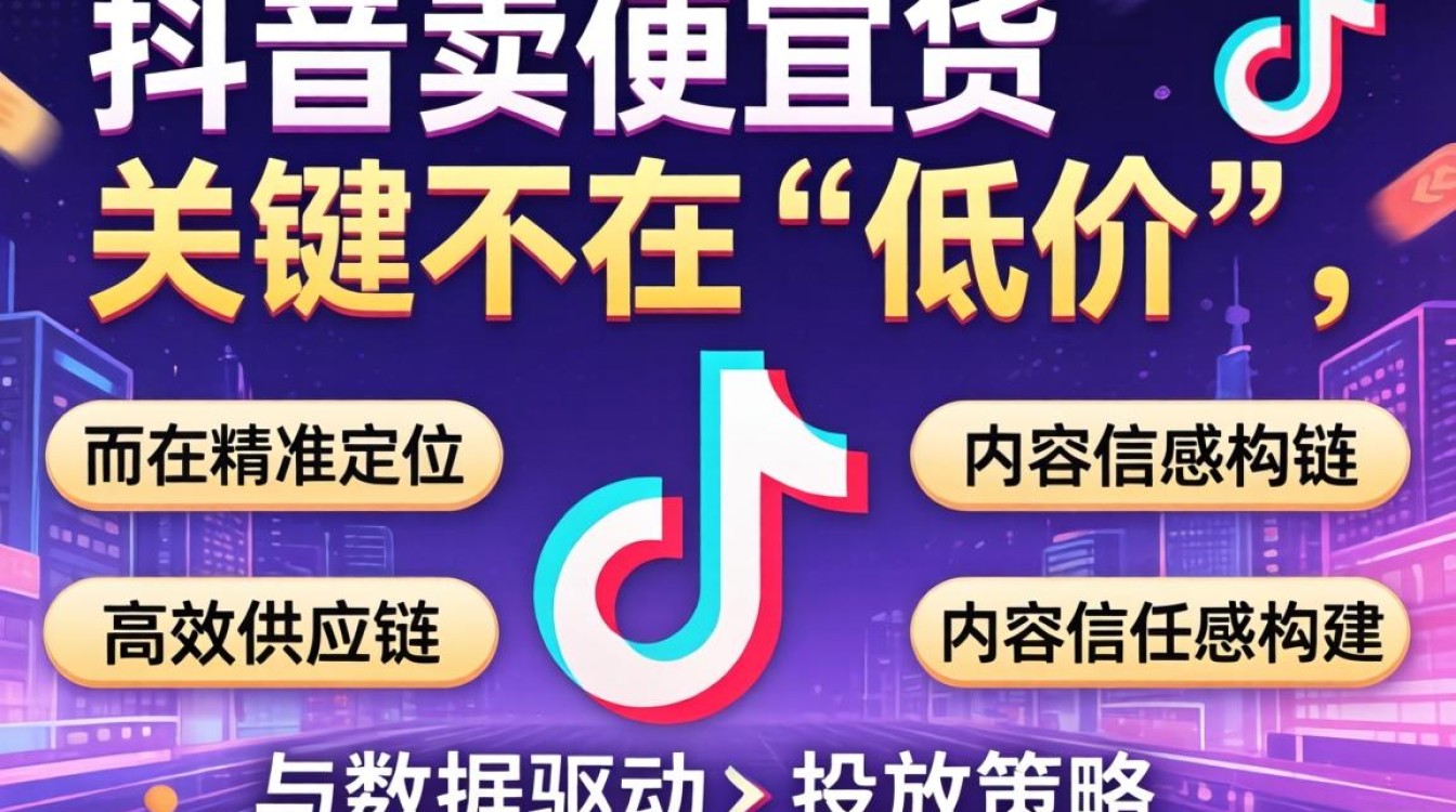 抖音卖便宜货的店铺运营与推广技巧