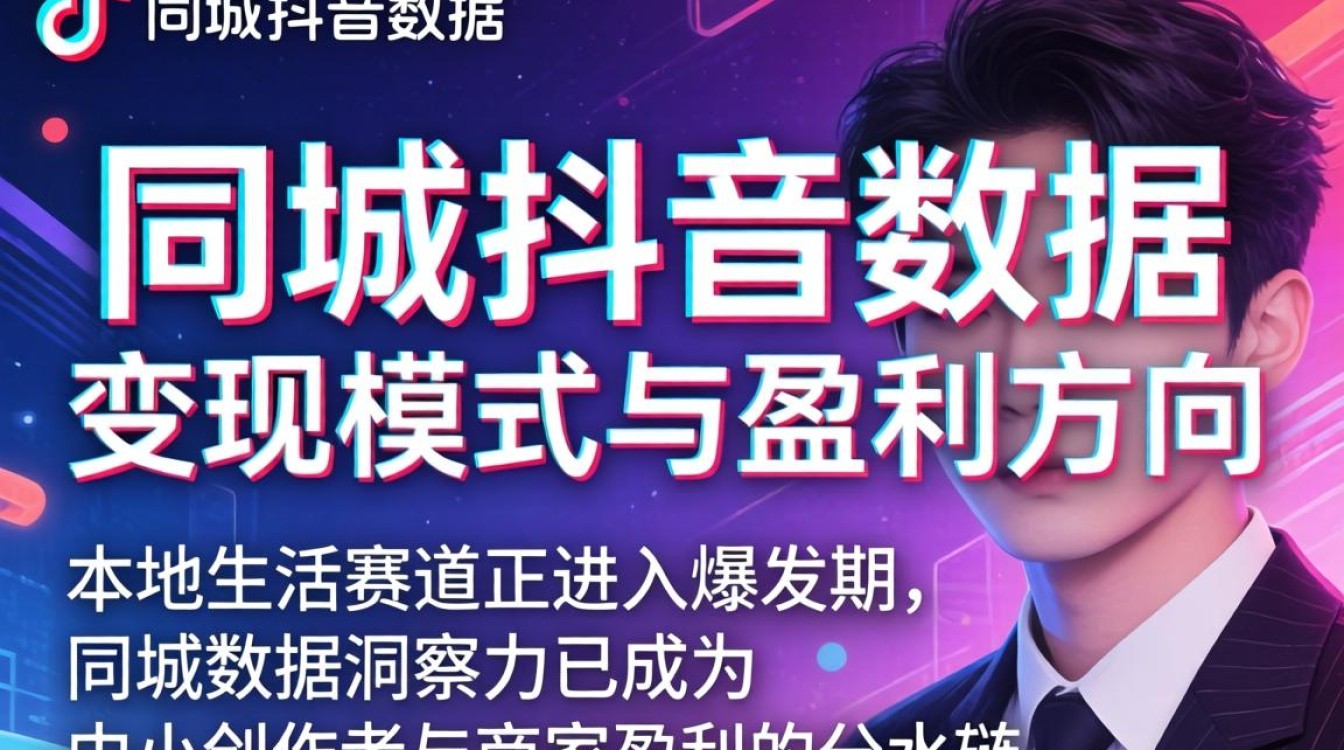 同城抖音数据分析与变现盈利方法