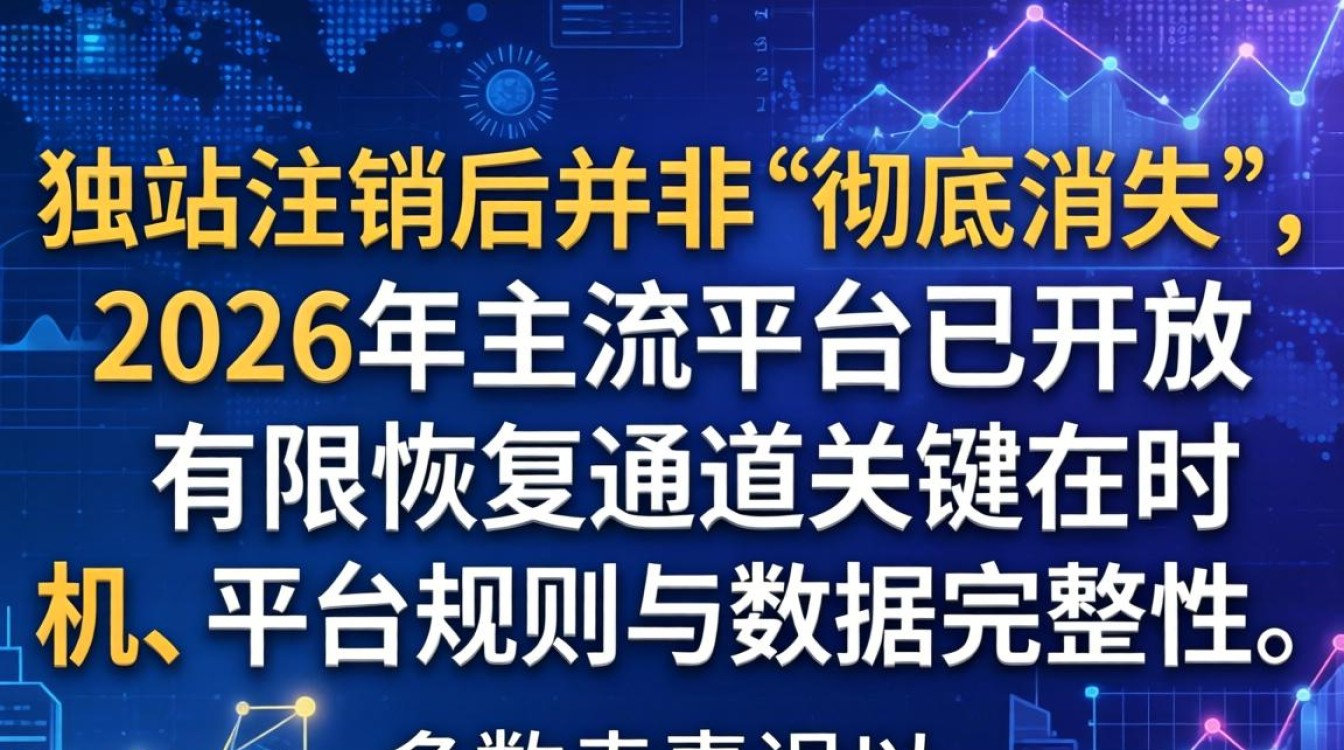 2026年独立站注销后恢复流程及最新政策