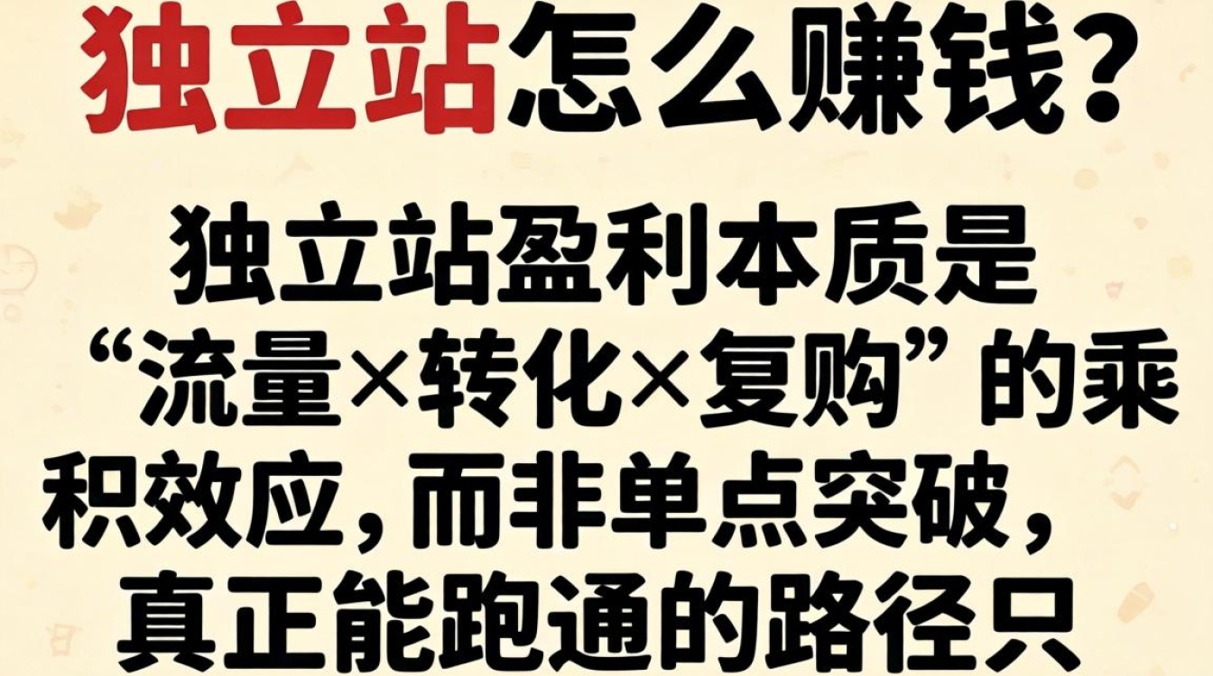 独立站电商运营从入门到精通的赚钱方法