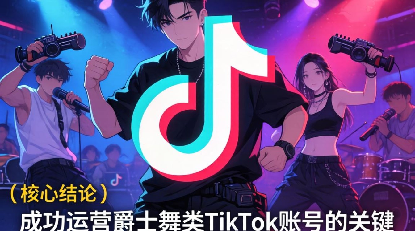 爵士舞tiktok分解运营方法论