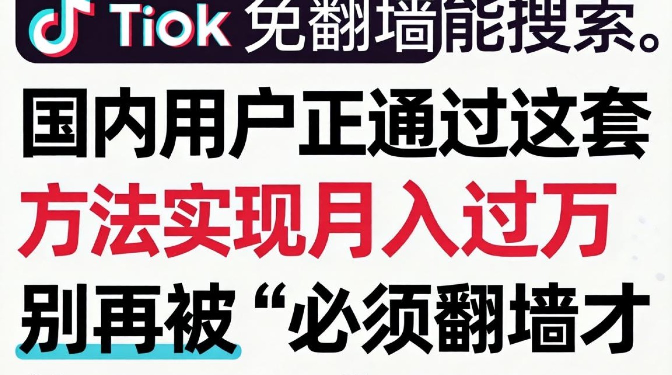 TikTok免翻墙能搜索吗
