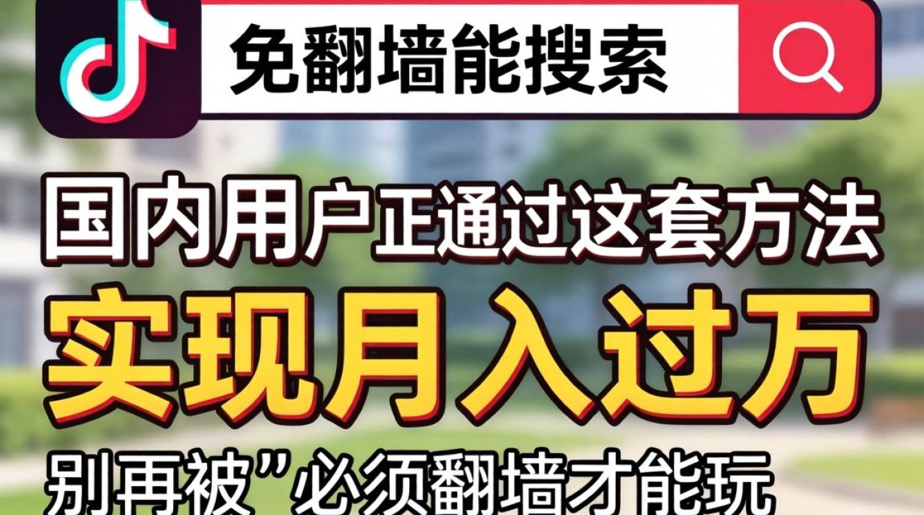 TikTok免翻墙能搜索吗