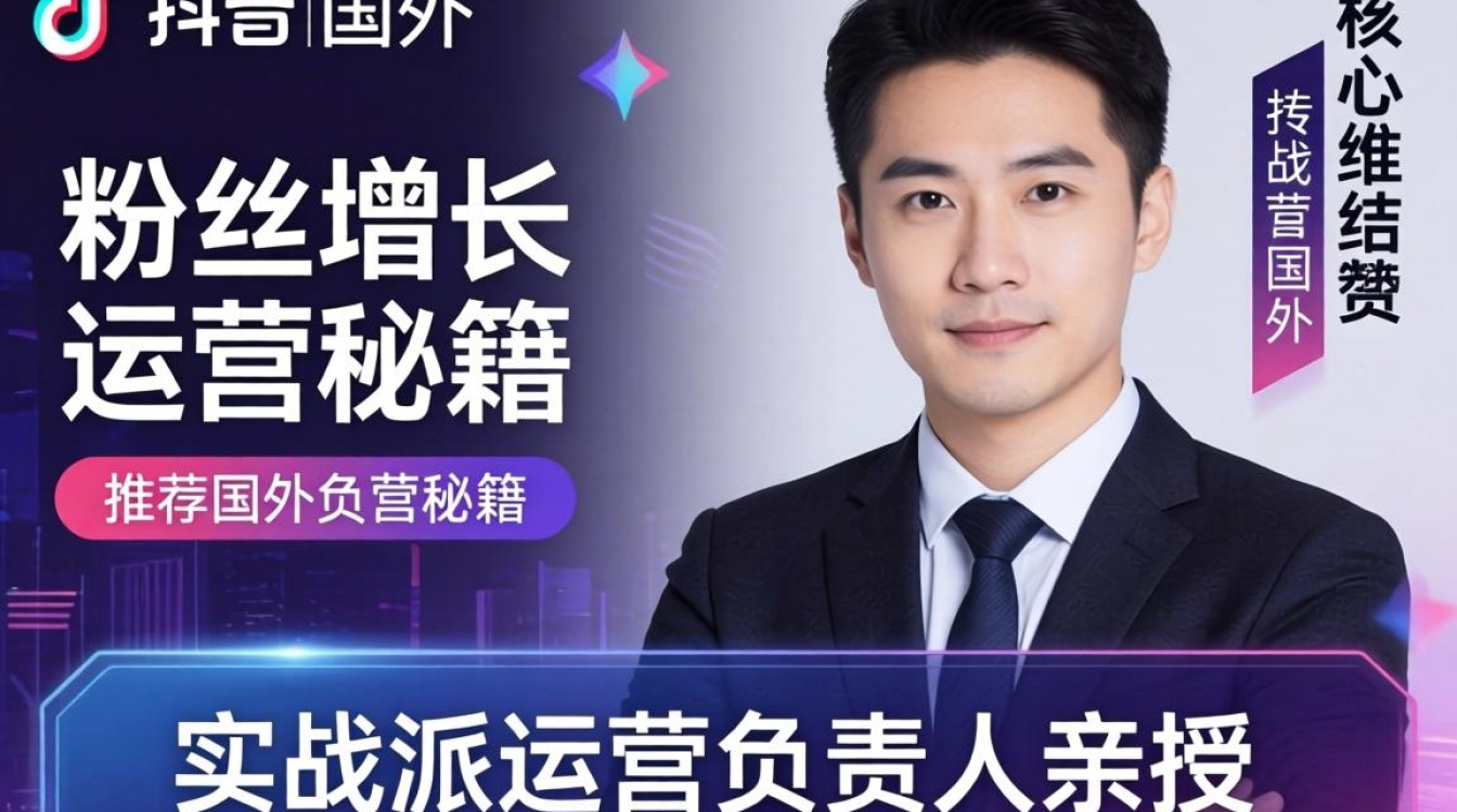 TikTok海外粉丝增长运营秘籍