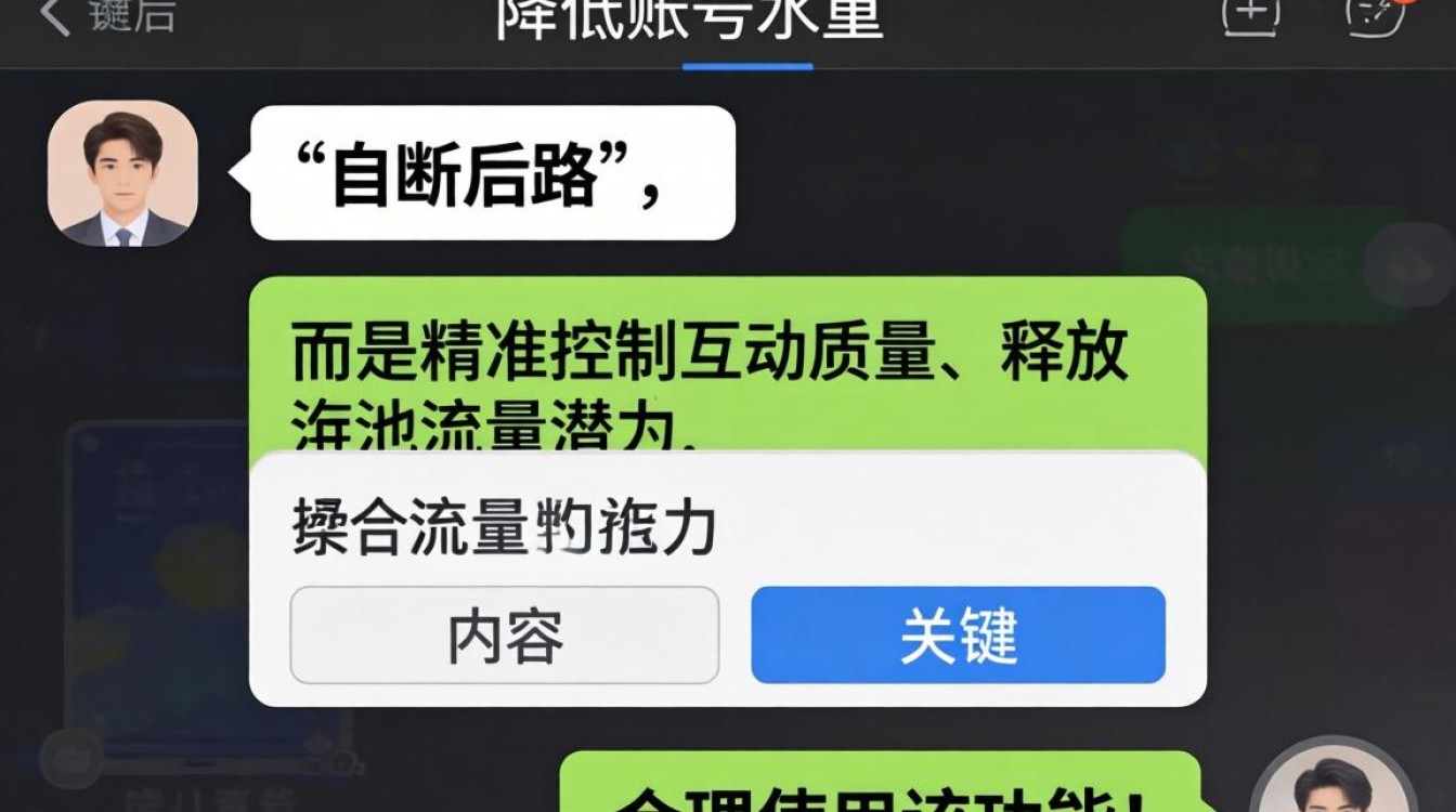 账号权重与流量池突破方法