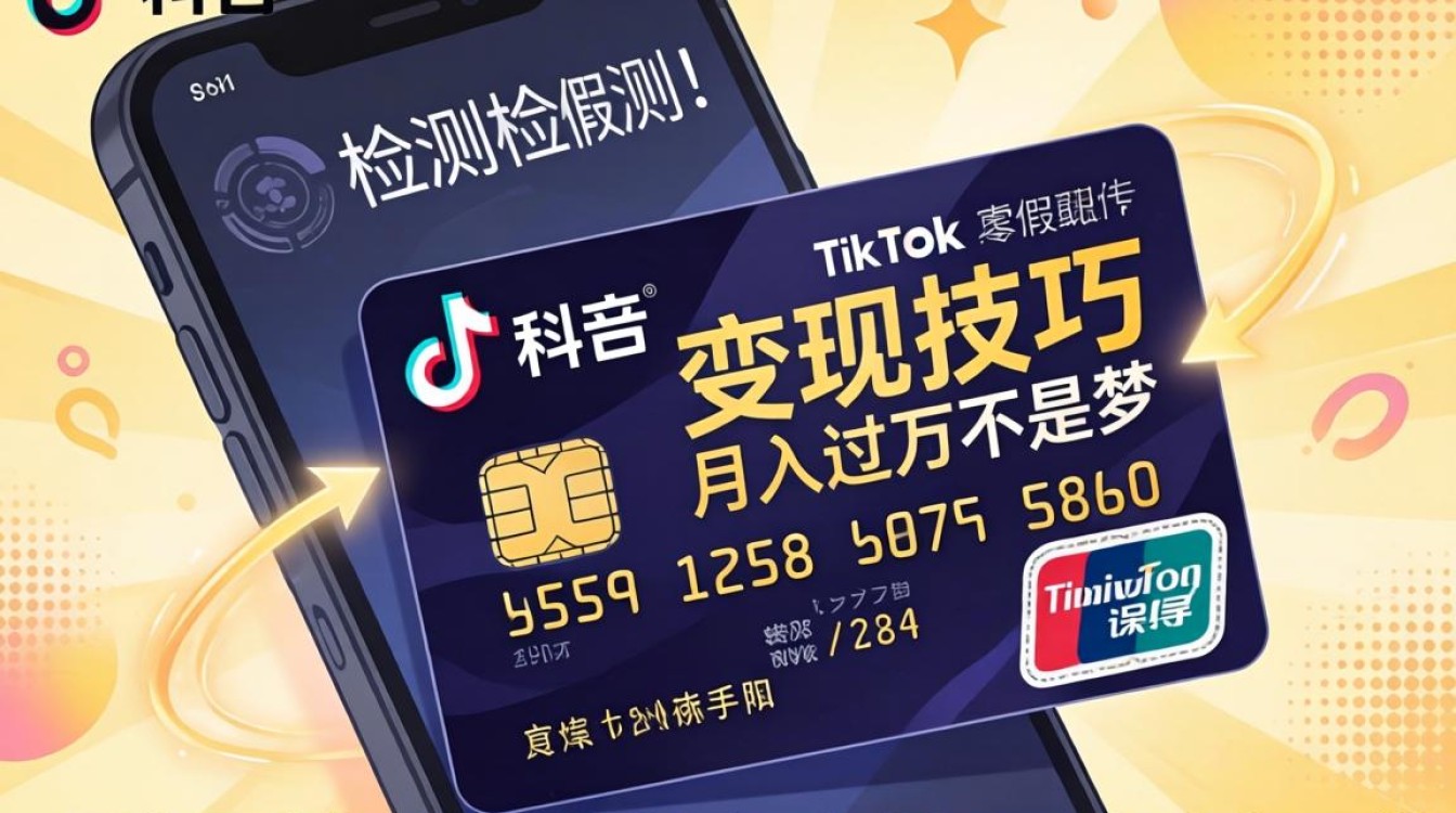 TikTok如何用手机卡变现