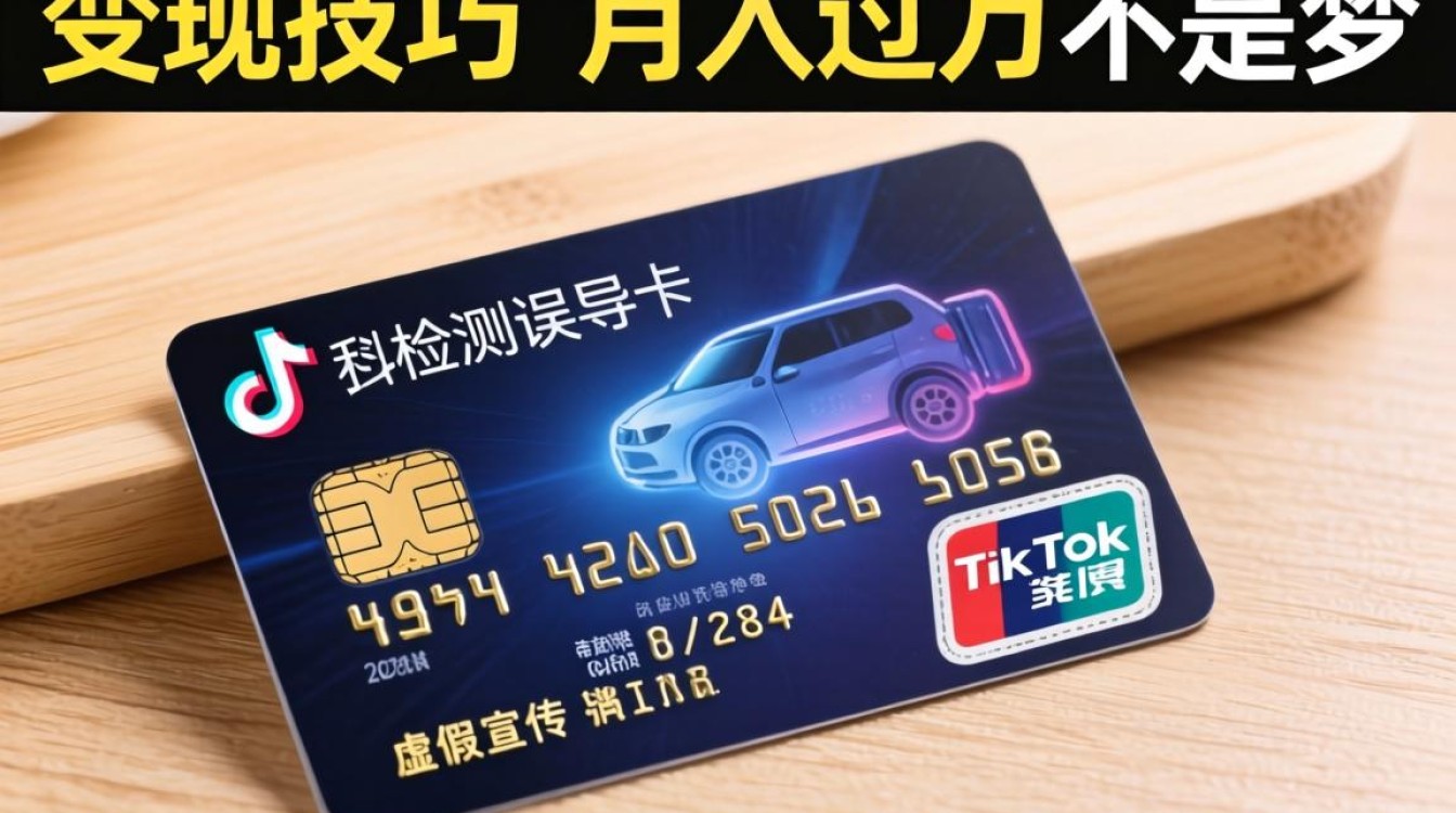 TikTok如何用手机卡变现