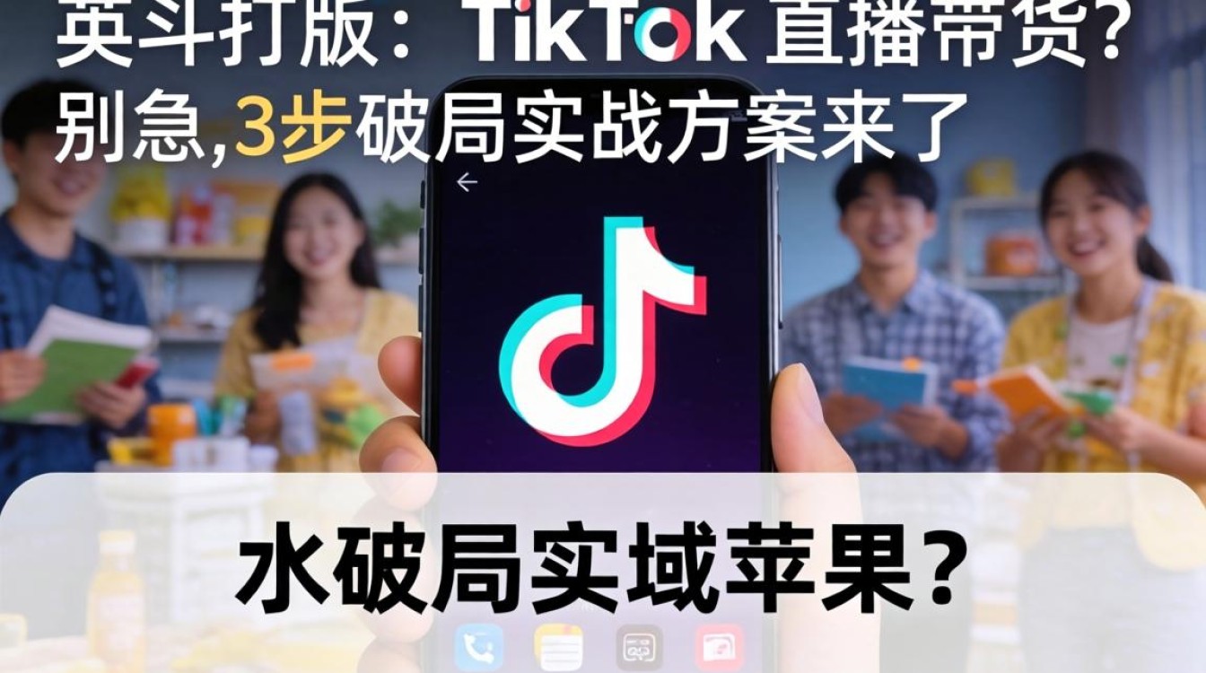 日版TikTok直播带货实战技巧教程