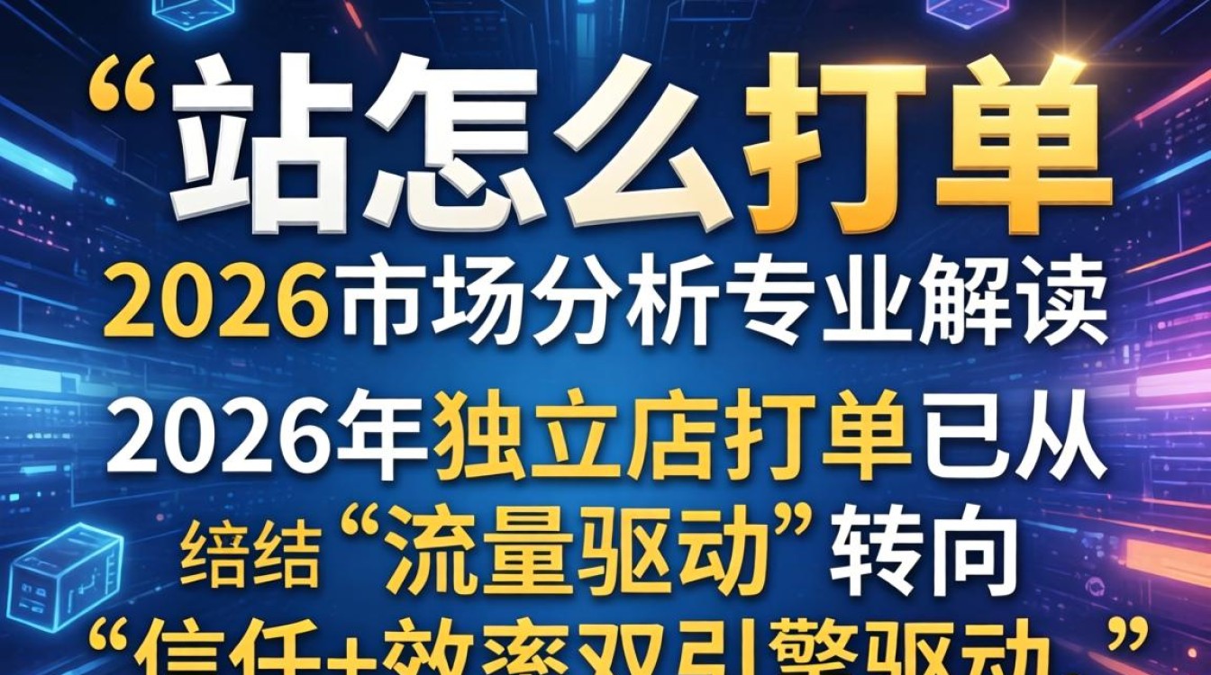 2026年独立站打单方法和市场趋势分析