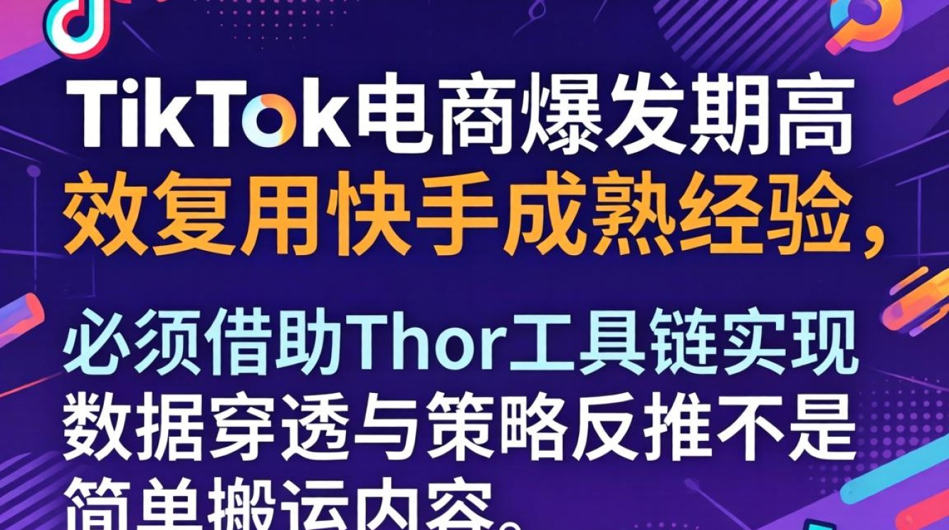 如何用Thor看TikTok电商带货?Thor看TikTok带货实战技巧 如何用Thor看TikTok电商带货