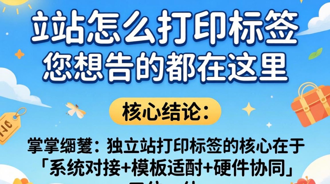 独立站怎么打印标签?独立站打印标签的正确方法和常见问题 独立站打印标签的正确方法和常见问题