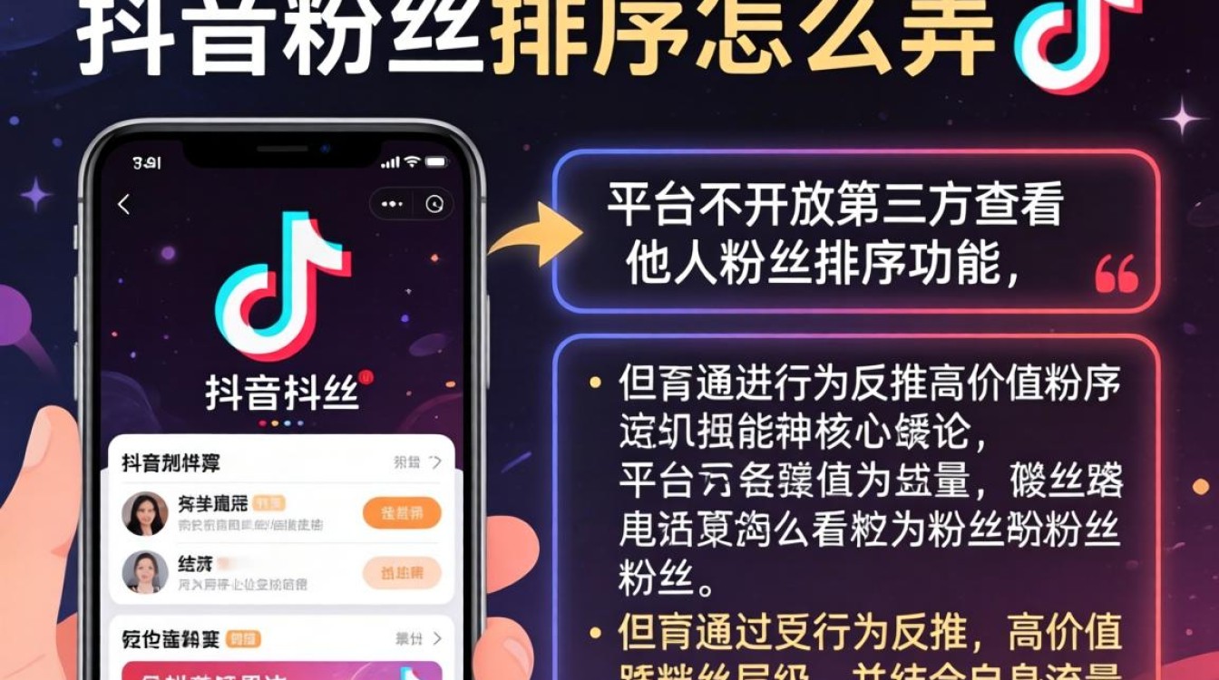 别人抖音粉丝排序怎么弄?抖音粉丝排序规则及流量池权重优化方法 抖音粉丝排序规则及流量池权重优化方法
