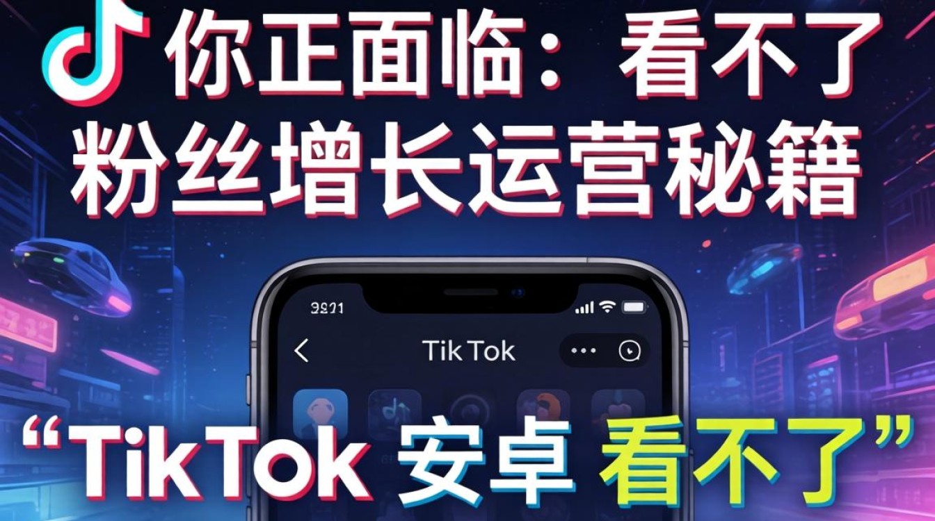 TikTok安卓看不了怎么办?TikTok安卓无法观看粉丝增长运营秘籍 TikTok安卓无法观看粉丝增长运营秘籍