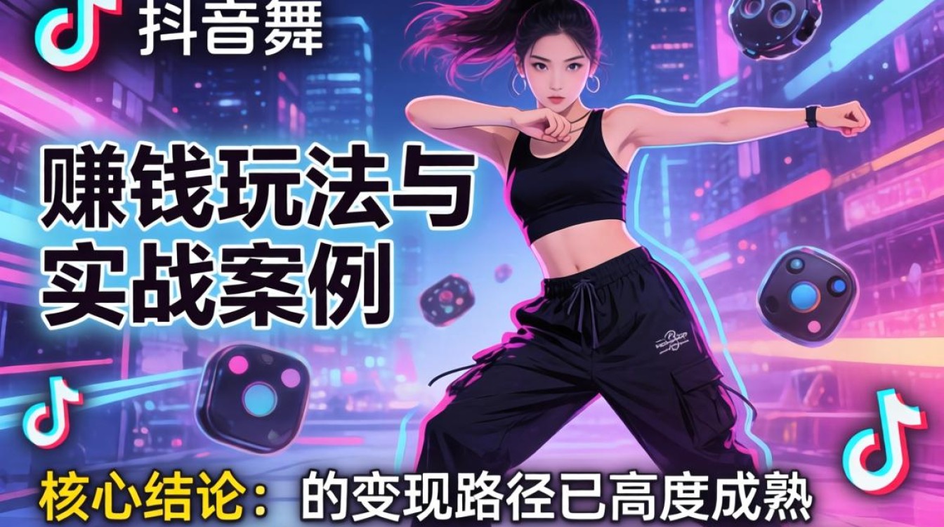 抖音同款舞蹈赚钱玩法与实战案例