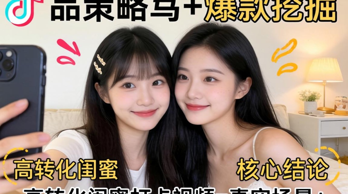 抖音闺蜜打卡视频选品策略与爆款挖掘技巧
