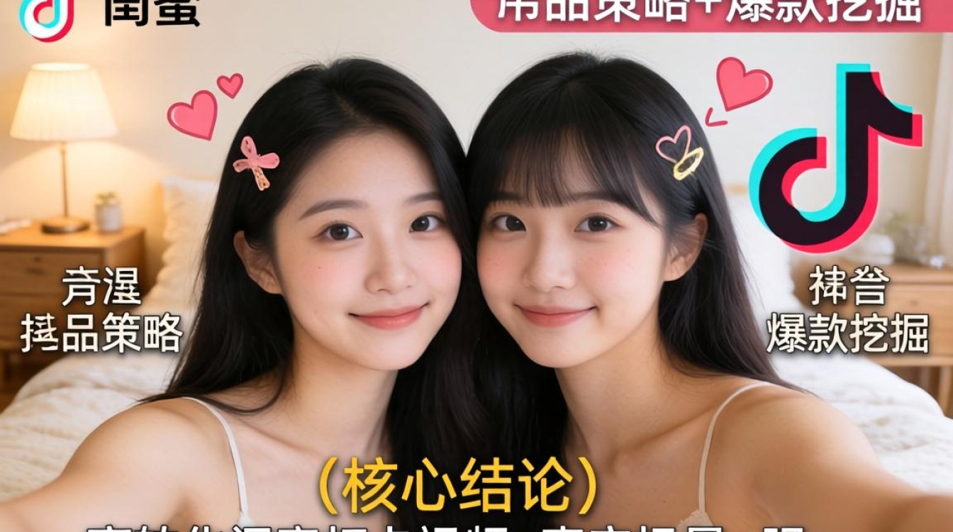 抖音闺蜜打卡视频选品策略与爆款挖掘技巧