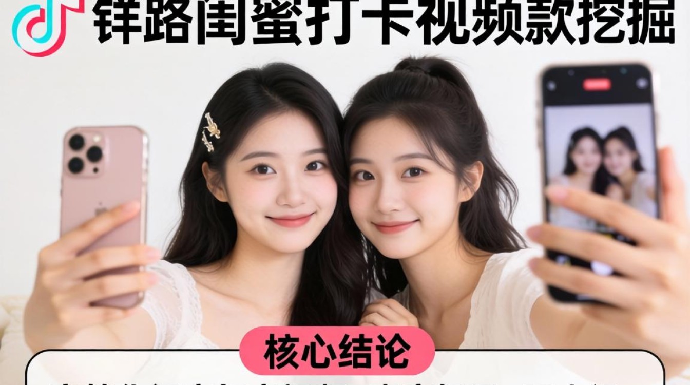 抖音闺蜜打卡视频选品策略与爆款挖掘技巧