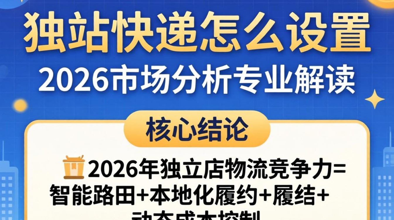 独立站快递怎么设置?2026年独立站跨境物流解决方案 2026年独立站跨境物流解决方案