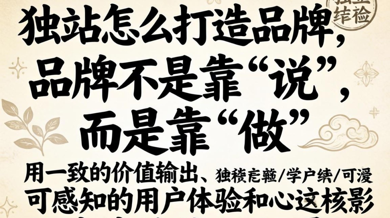 独立站品牌建设全流程指南