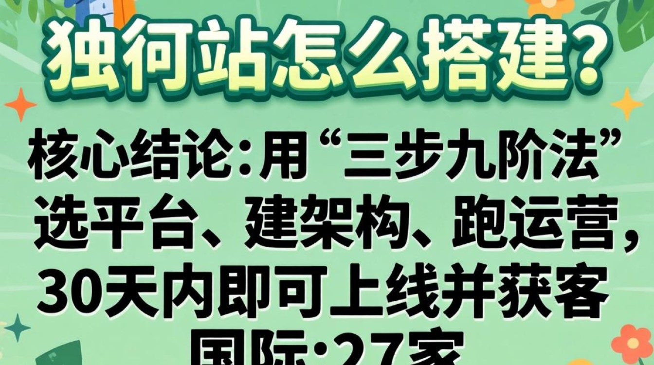 国际独立站怎么搭建