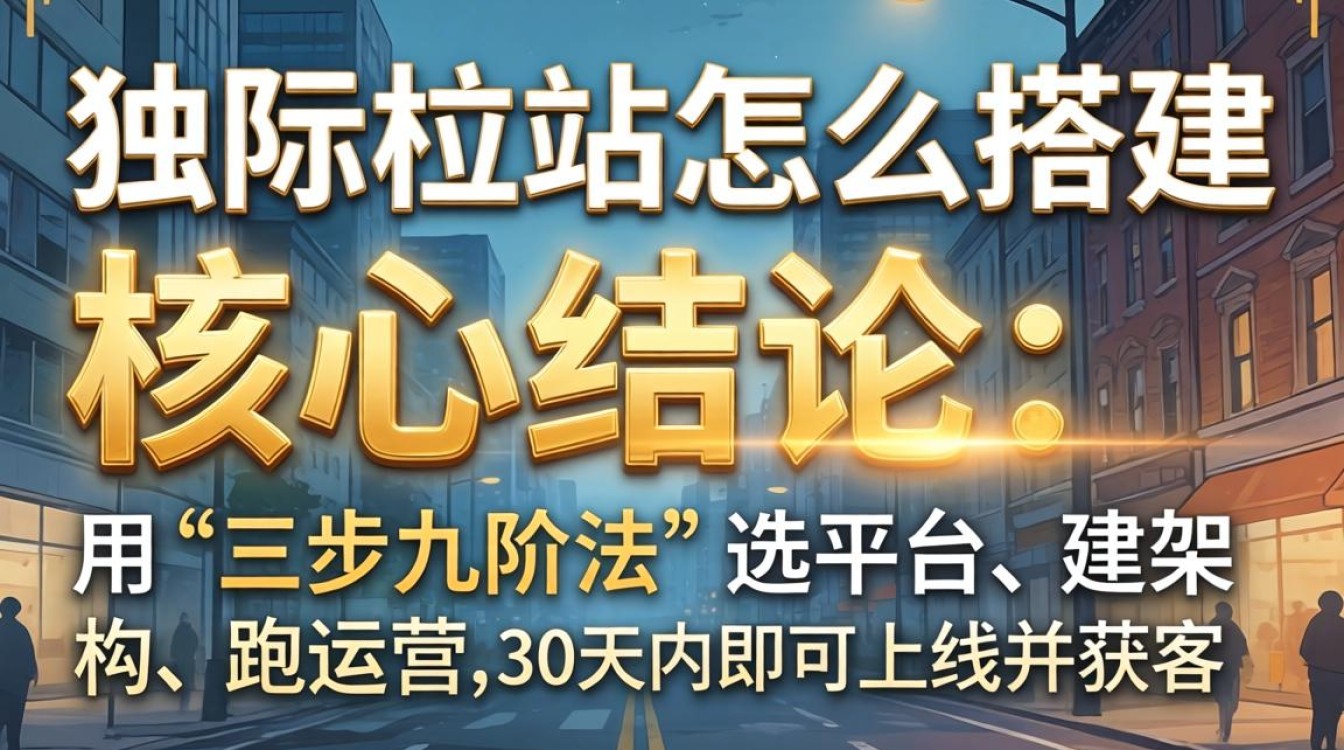 国际独立站怎么搭建