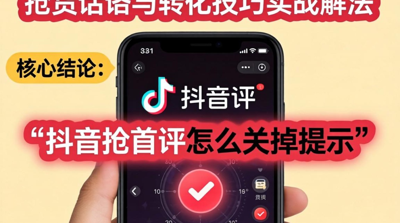 抖音抢首评怎么关掉提示?带货话术与转化技巧有哪些? 带货话术与转化技巧有哪些